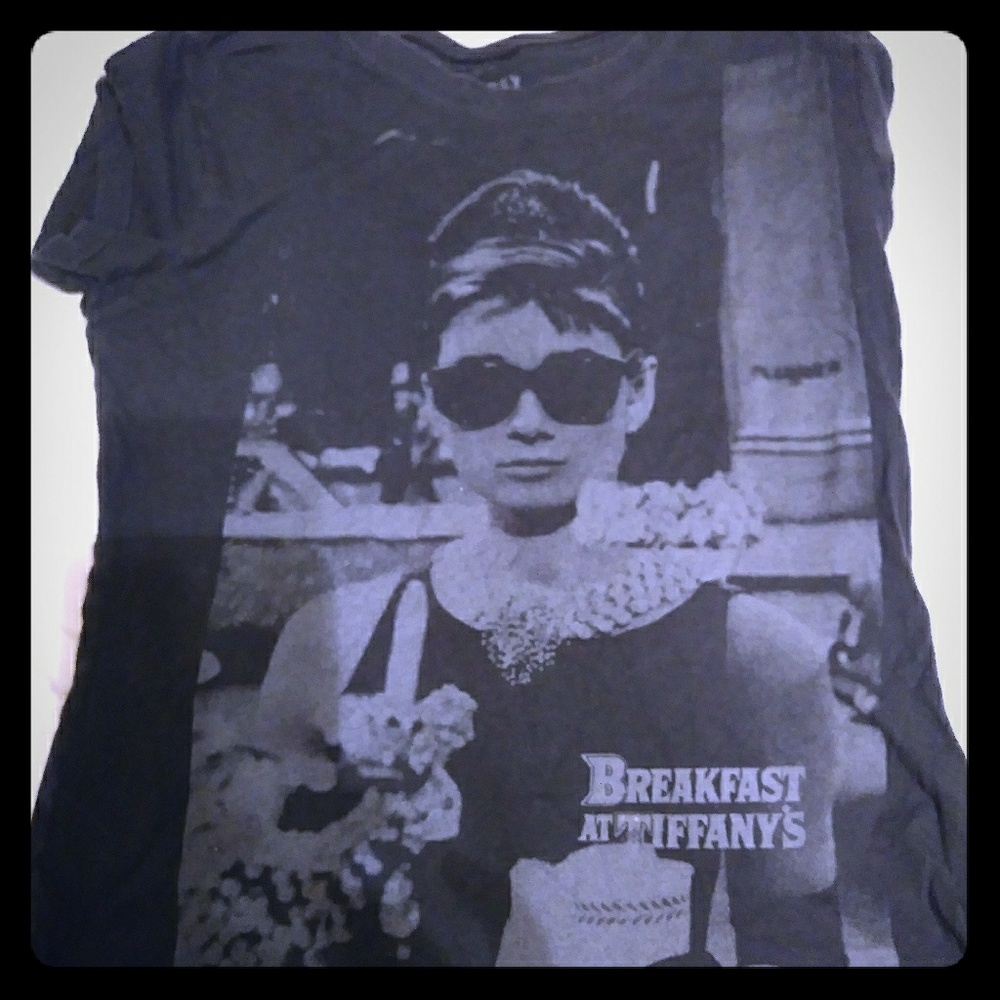 Audrey Hepburn // Breakfast at Tiffany's Tee